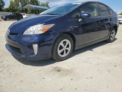 Salvage cars for sale at China Grove, NC auction: 2013 Toyota Prius