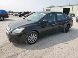 Salvage cars for sale from Copart Kansas City, KS: 2014 Nissan Sentra S