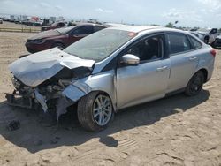 Salvage cars for sale at Houston, TX auction: 2017 Ford Focus SE