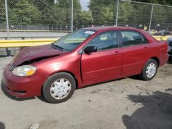 Toyota salvage cars for sale: 2006 Toyota Corolla CE