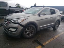 Salvage cars for sale at Woodhaven, MI auction: 2015 Hyundai Santa FE Sport