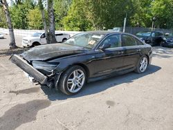 Salvage cars for sale at Portland, OR auction: 2016 Audi A6 Premium Plus