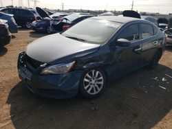 Salvage cars for sale at Elgin, IL auction: 2014 Nissan Sentra S