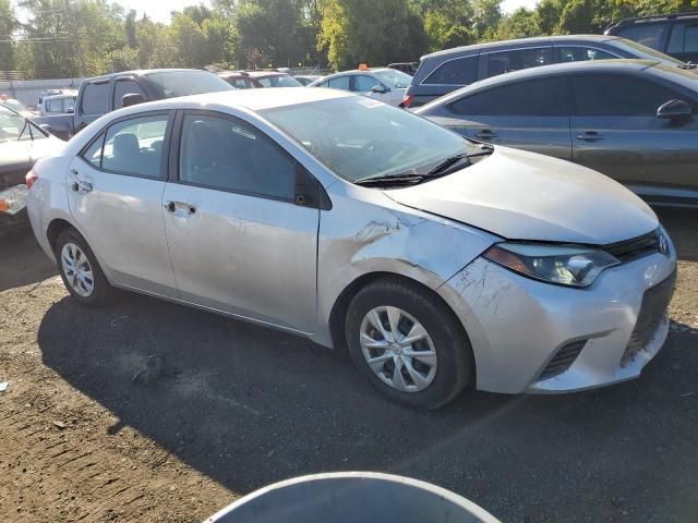 2016 Toyota Corolla L