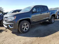 Salvage cars for sale at San Martin, CA auction: 2017 Chevrolet Colorado Z71