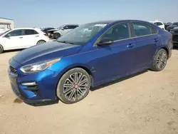 Salvage cars for sale at Amarillo, TX auction: 2021 KIA Forte GT