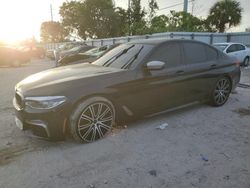 Carros salvage para piezas a la venta en subasta: 2019 BMW M550XI