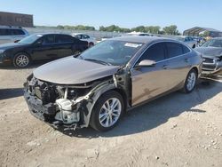 Salvage cars for sale at Kansas City, KS auction: 2018 Chevrolet Malibu LT