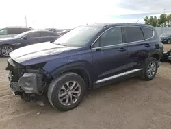 Salvage cars for sale at Greenwood, NE auction: 2019 Hyundai Santa FE SE