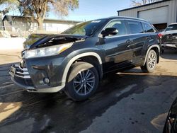 Salvage cars for sale at Albuquerque, NM auction: 2017 Toyota Highlander SE