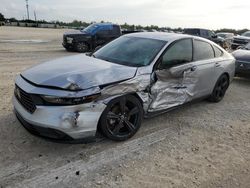 Salvage vehicles for parts for sale at auction: 2023 Honda Accord Hybrid SPORT-L