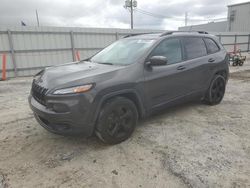 Salvage cars for sale at Jacksonville, FL auction: 2018 Jeep Cherokee Latitude