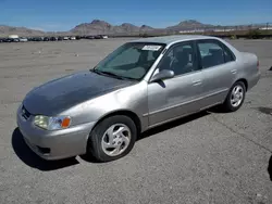 Salvage cars for sale at North Las Vegas, NV auction: 2001 Toyota Corolla CE