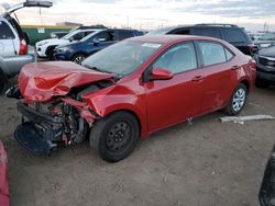 Salvage cars for sale from Copart Brighton, CO: 2014 Toyota Corolla L