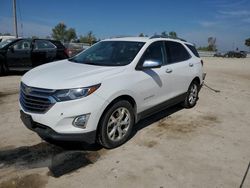 Salvage cars for sale at Pekin, IL auction: 2018 Chevrolet Equinox Premier