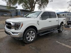 Salvage cars for sale at Albuquerque, NM auction: 2021 Ford F150 Supercrew