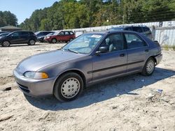 Salvage cars for sale at Seaford, DE auction: 1995 Honda Civic LX