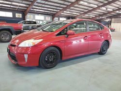 Salvage cars for sale at East Granby, CT auction: 2012 Toyota Prius