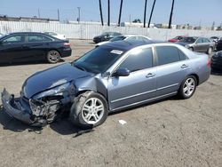 Salvage cars for sale at Van Nuys, CA auction: 2007 Honda Accord EX