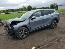 Salvage cars for sale at Columbia Station, OH auction: 2023 KIA Sportage EX