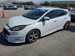 Salvage cars for sale at Las Vegas, NV auction: 2017 Ford Focus ST