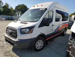 Salvage trucks for sale at Mebane, NC auction: 2017 Ford Transit T-350