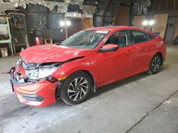 Salvage cars for sale at Albany, NY auction: 2016 Honda Civic EX