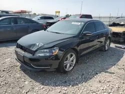 Volkswagen salvage cars for sale: 2015 Volkswagen Passat SE