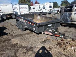 Salvage trucks for sale at Woodburn, OR auction: 2020 Maxey Util Trailer