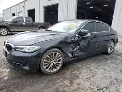 Salvage cars for sale at Jacksonville, FL auction: 2021 BMW 540 XI