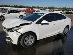 Chevrolet salvage cars for sale: 2018 Chevrolet Cruze LS