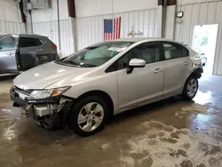 Salvage cars for sale at Franklin, WI auction: 2015 Honda Civic LX