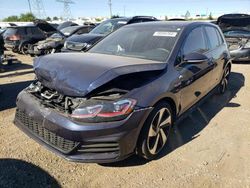 Salvage cars for sale at Elgin, IL auction: 2019 Volkswagen GTI S