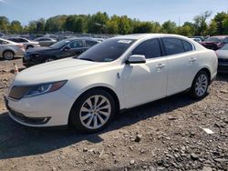 Salvage cars for sale at Chalfont, PA auction: 2013 Lincoln MKS