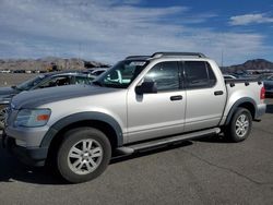 Ford Explorer salvage cars for sale: 2007 Ford Explorer Sport Trac XLT