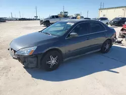 Salvage cars for sale at Haslet, TX auction: 2005 Honda Accord LX