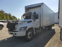 Salvage trucks for sale at West Mifflin, PA auction: 2020 Hino 258 268