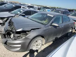 Salvage cars for sale at Grand Prairie, TX auction: 2017 KIA Optima LX