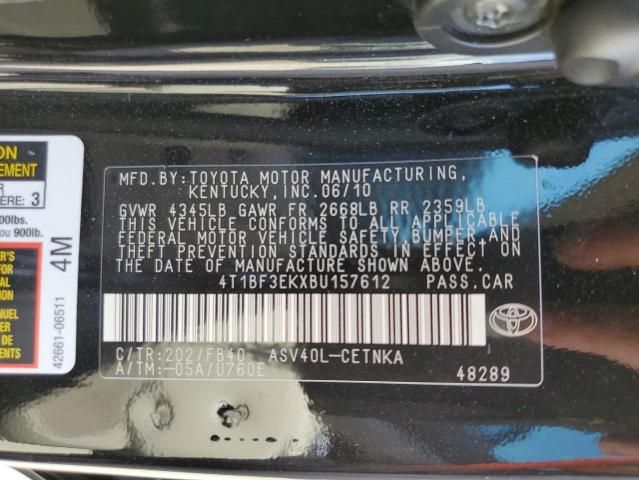 2011 Toyota Camry Base