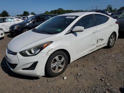 Salvage cars for sale at Hillsborough, NJ auction: 2014 Hyundai Elantra SE