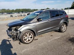 Salvage cars for sale at Dunn, NC auction: 2016 Ford Escape Titanium