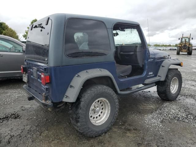 2003 Jeep Wrangler / TJ Sport