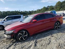 Honda salvage cars for sale: 2018 Honda Accord Sport