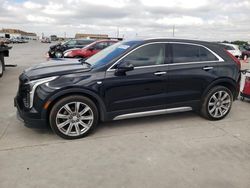 Salvage cars for sale at Grand Prairie, TX auction: 2019 Cadillac XT4 Premium Luxury