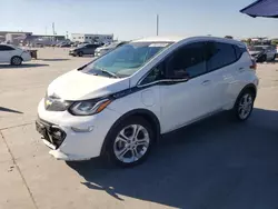 Chevrolet salvage cars for sale: 2020 Chevrolet Bolt EV LT