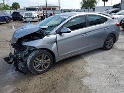 Salvage cars for sale at Riverview, FL auction: 2017 Hyundai Elantra SE