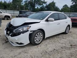 Salvage cars for sale at Hampton, VA auction: 2019 Nissan Sentra S