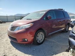 Salvage cars for sale at Magna, UT auction: 2015 Toyota Sienna XLE