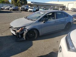 Salvage cars for sale at Martinez, CA auction: 2022 Toyota Corolla XSE