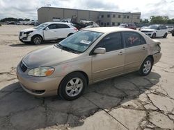 Salvage cars for sale at Wilmer, TX auction: 2005 Toyota Corolla CE